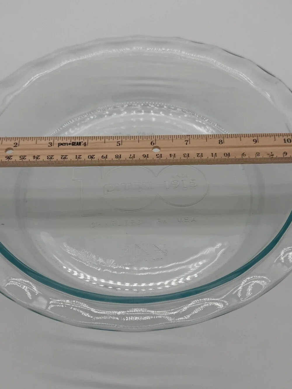 Pyrex 100th-Anniversary Pie Plate 9.5